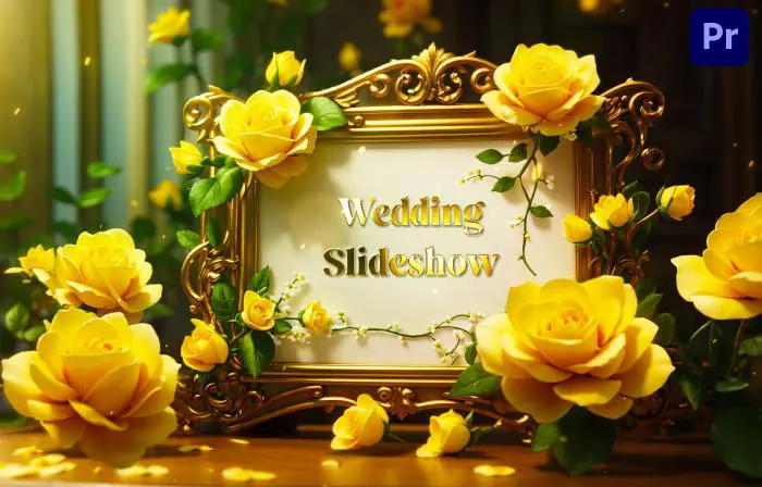 Love Themed 3D Wedding Photo Frame Slideshow